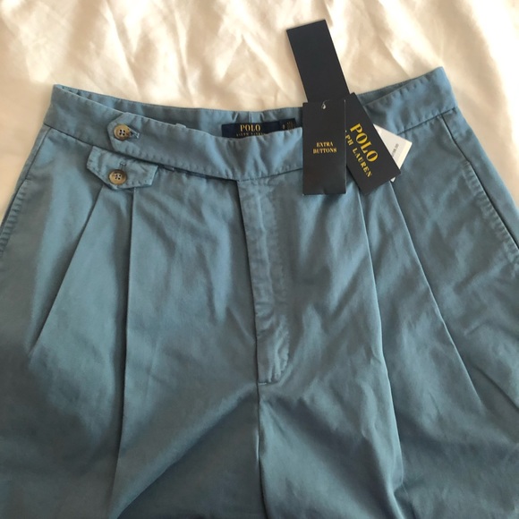 Polo Ralph Lauren Plain Cotton Medium Elegant Style Culottes Size 8 NWT!! - Picture 2 of 3